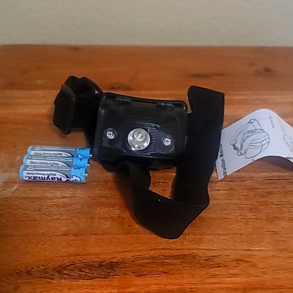 Headlamp.  Battery Powered